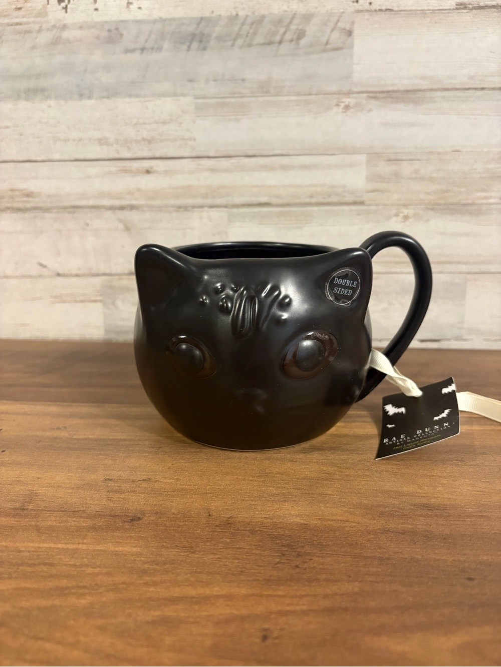 Rae Dunn Black Cat Mug